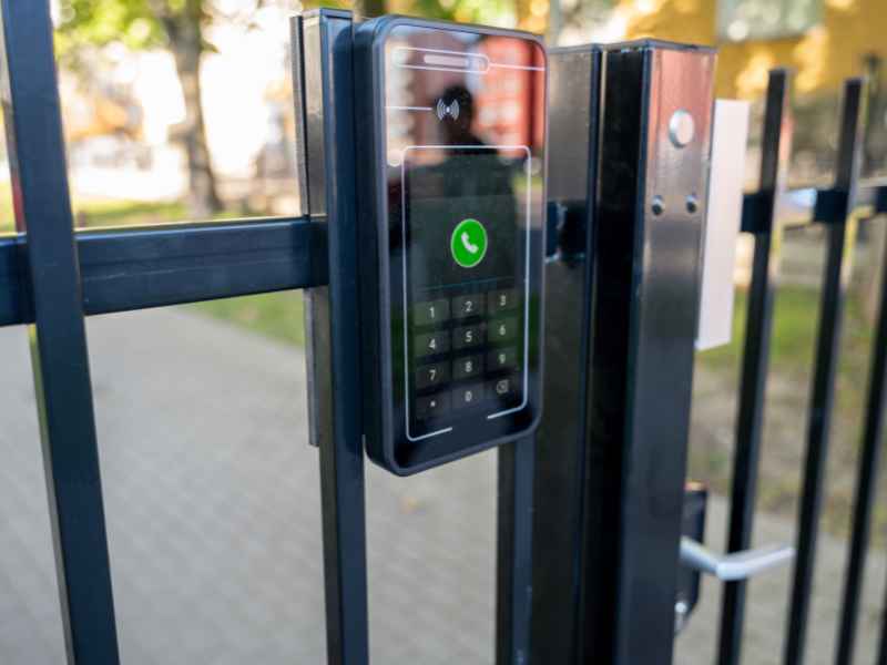 Security gate installation in Horseshoe Bend